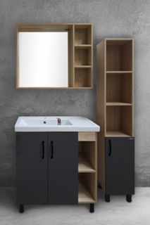 Тумба под раковину СанТа Омега 207001 50см белый